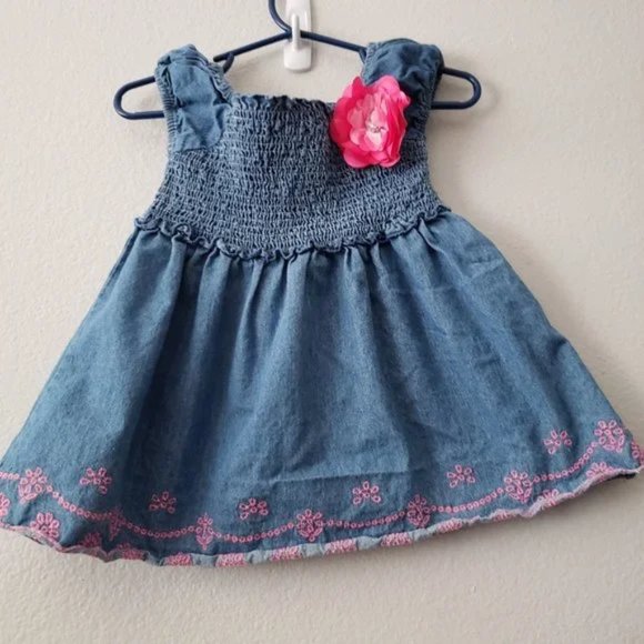 Nannette baby Dress and Cute Blue Dress 24MO - Picture 4 of 16